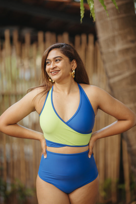 Urvashi 5-Piece Reversible Swimsuit