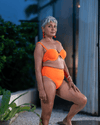 Mohini – Orange Bikini Set