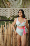 Urvashi 5-Piece Reversible Swimsuit