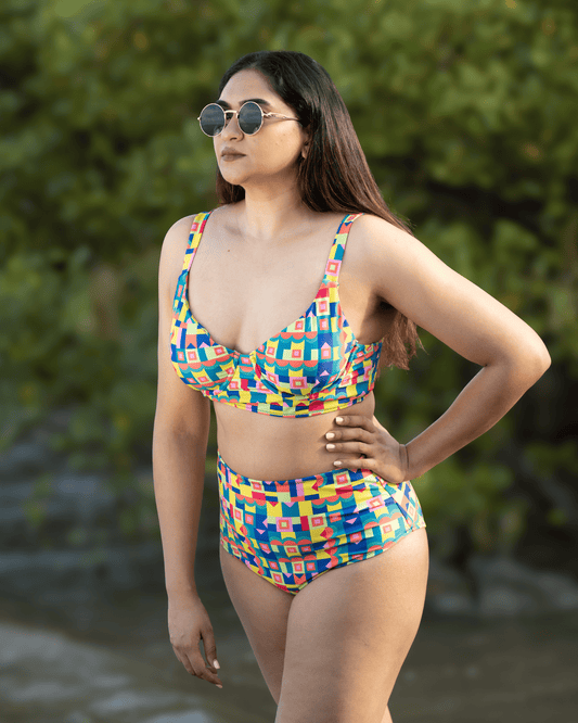 Highwaist Bikini Set – Tribal Rani | Timala